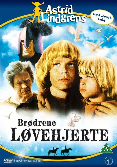 Br&ouml;derna Lejonhj&auml;rta - Danish DVD movie cover