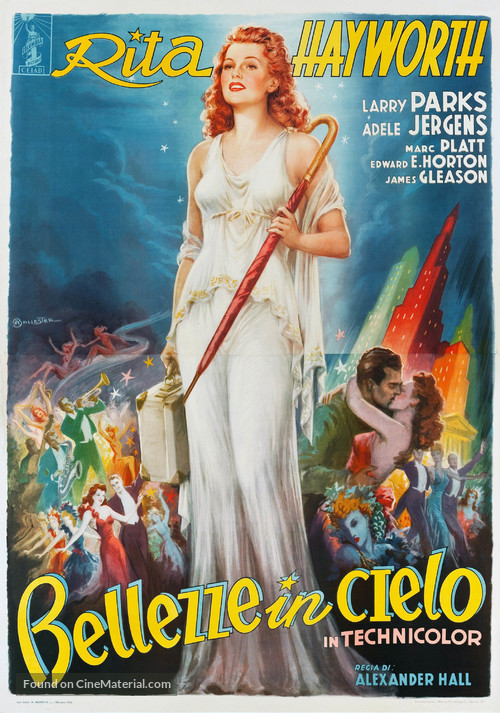 Down to Earth - Italian Movie Poster