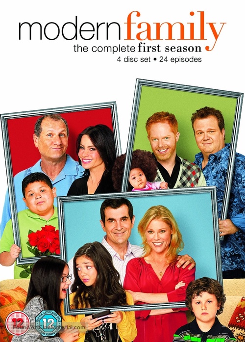 &quot;Modern Family&quot; - British DVD movie cover