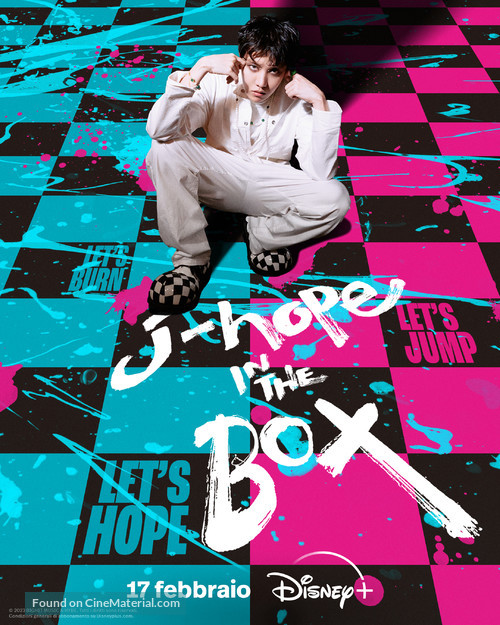 J-Hope in the Box - Italian Movie Poster