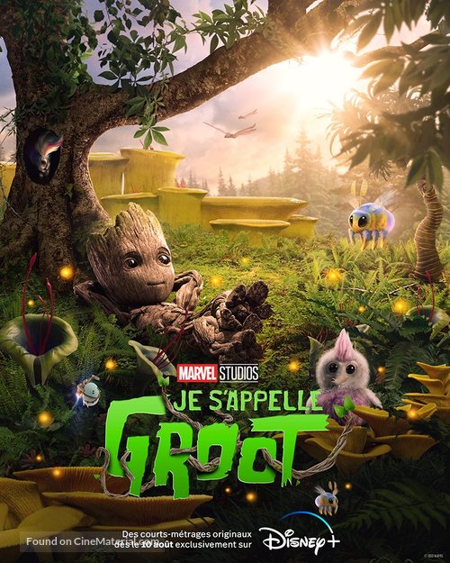&quot;I Am Groot&quot; - French Movie Poster