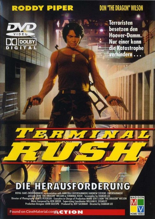 Terminal Rush - German DVD movie cover