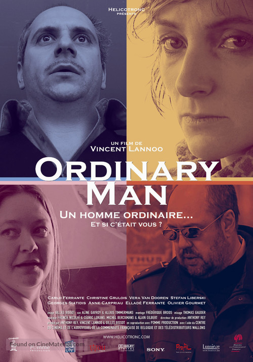 Ordinary Man - Belgian Movie Poster