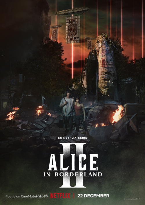 &quot;Alice in Borderland&quot; - Swedish Movie Poster