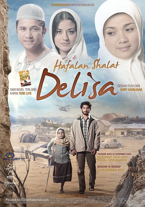 Hafalan shalat Delisa - Indonesian Movie Poster