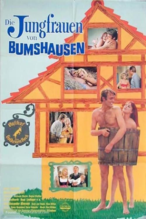 Die Jungfrauen von Bumshausen - German Movie Poster