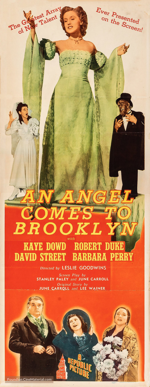 An Angel Comes to Brooklyn - Movie Poster