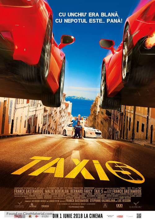 Taxi 5 - Romanian Movie Poster