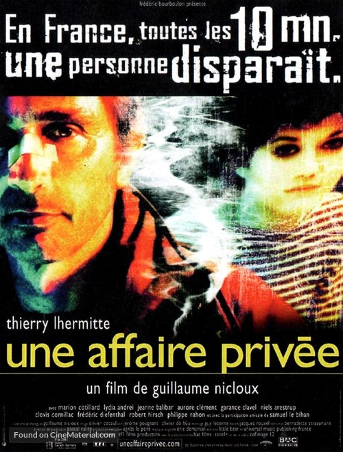 Une affaire priv&eacute;e - French Movie Poster