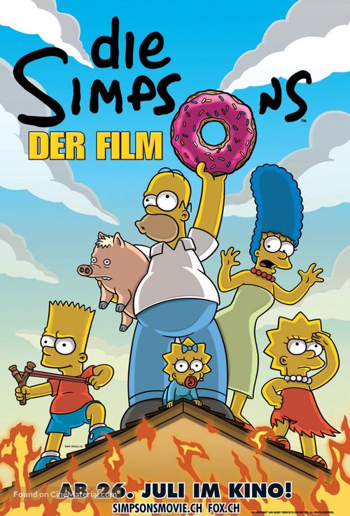 The Simpsons Movie - Swiss Movie Poster
