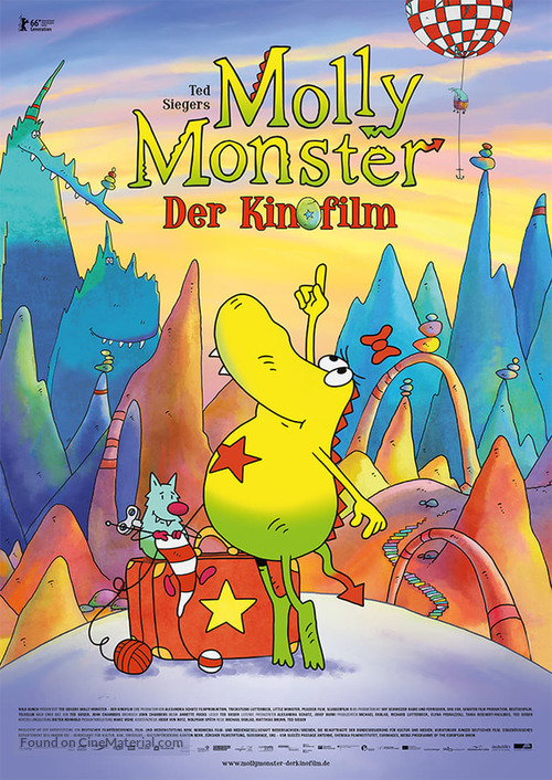 Ted Sieger&#039;s Molly Monster - Der Kinofilm - Swiss Movie Poster