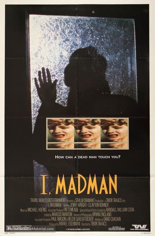I, Madman - Movie Poster