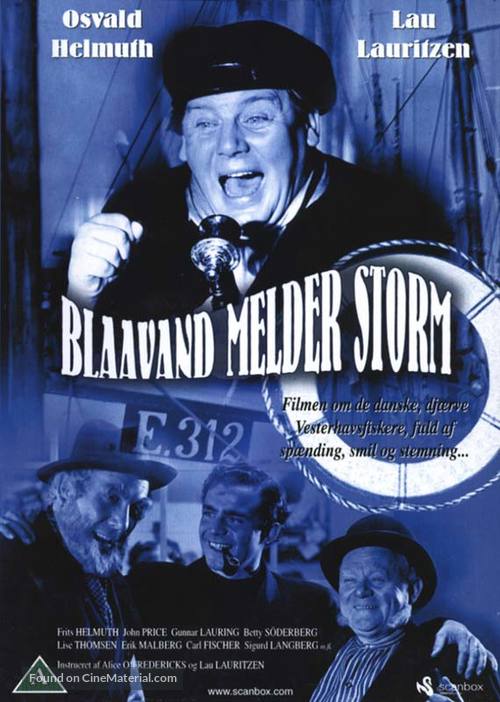 Blaavand melder Storm - Danish DVD movie cover