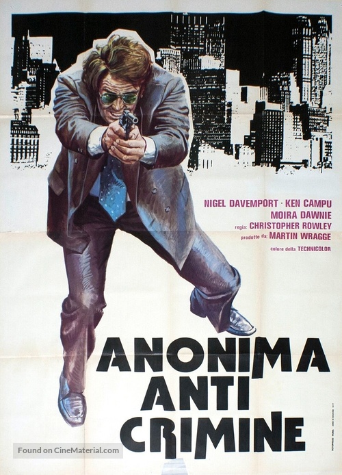 Death of a Snowman - Italian Movie Poster