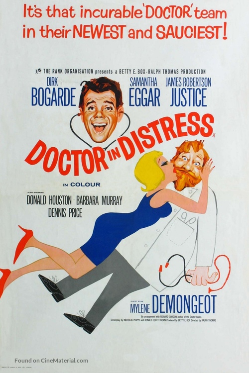 Doctor in Distress - British Movie Poster