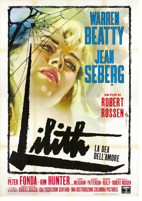 Lilith - Italian Movie Poster