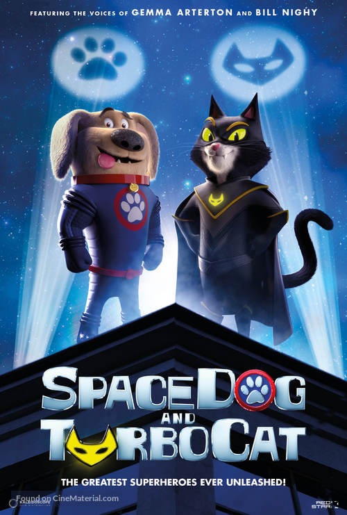 SpaceDog and TurboCat - British Movie Poster