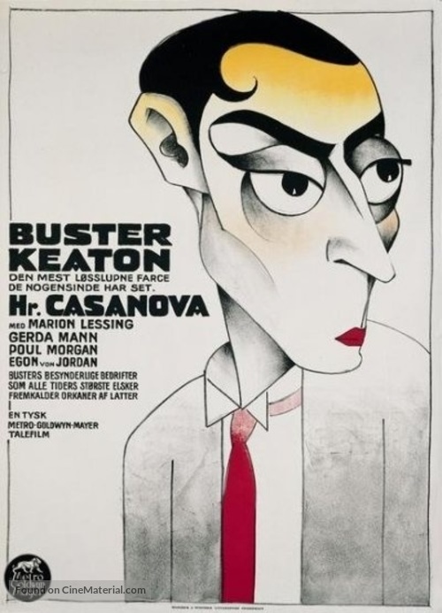 Casanova wider Willen - Danish Movie Poster