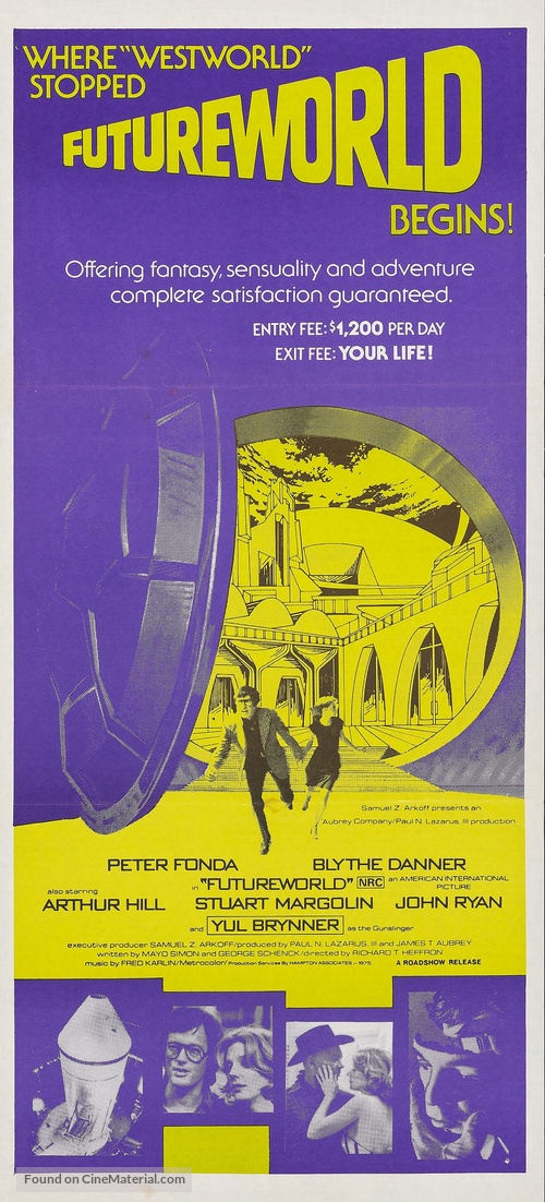 Futureworld - Australian Movie Poster