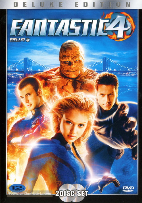Fantastic Four - South Korean Movie Cover