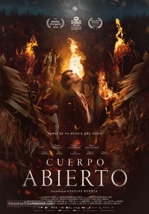 O Corpo Aberto - Spanish Movie Poster