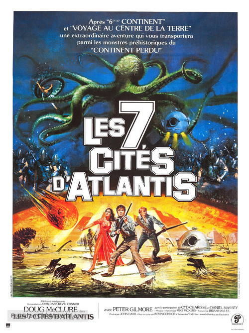 Warlords of Atlantis - French Movie Poster