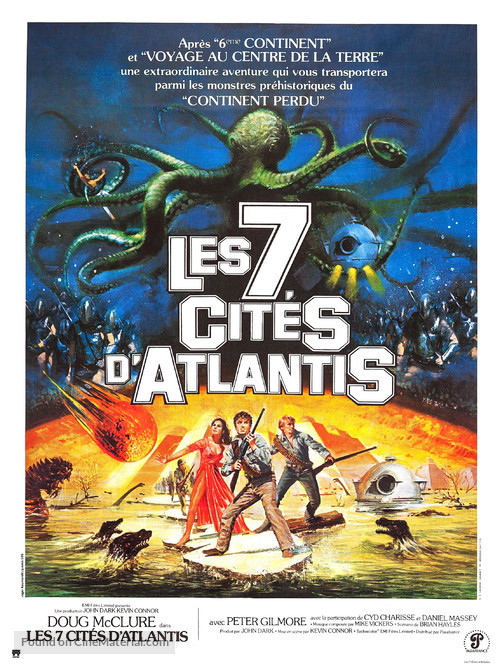 Warlords of Atlantis - French Movie Poster