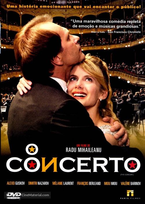 Le concert - Brazilian DVD movie cover