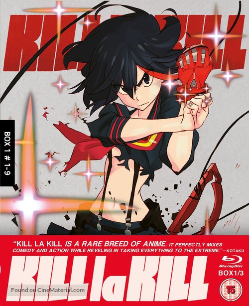 &quot;Kill La Kill&quot; - British Blu-Ray movie cover