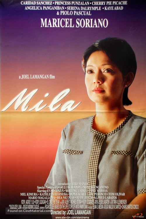 Mila - Philippine Movie Poster