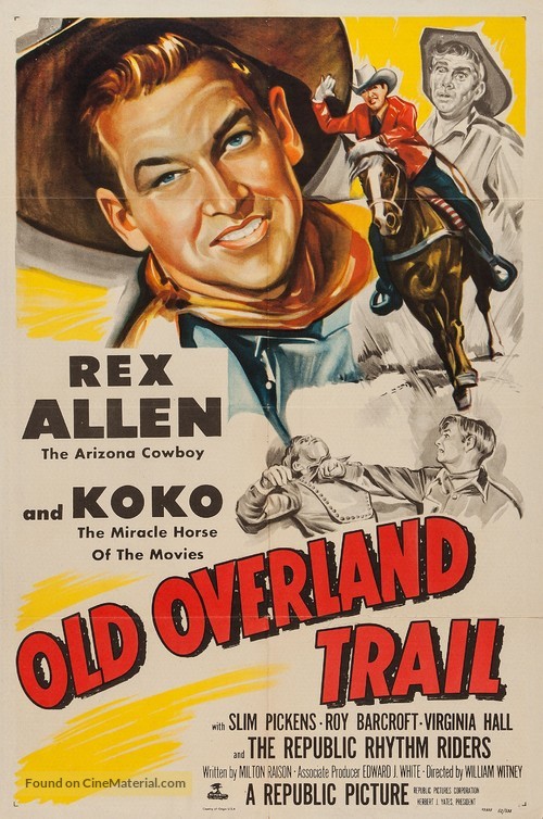 Old Overland Trail - Movie Poster