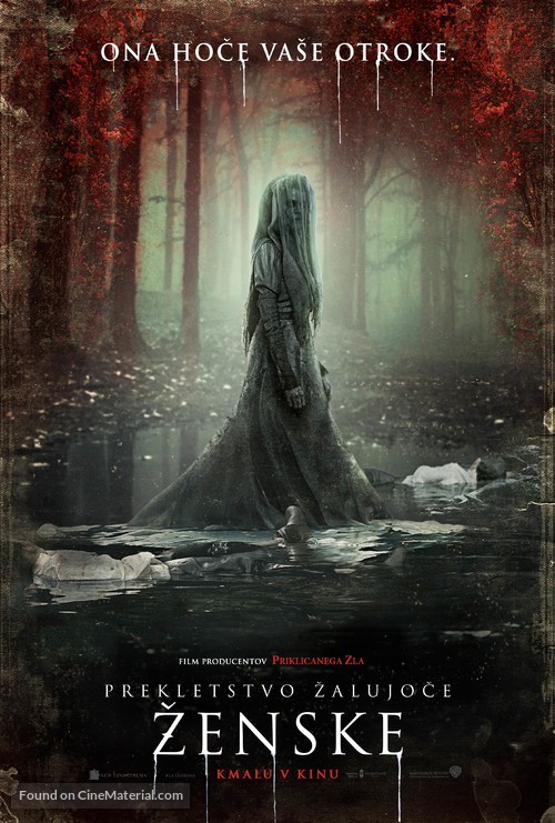 The Curse of La Llorona - Slovenian Movie Poster