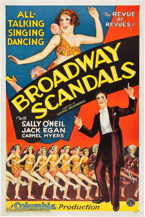Broadway Scandals - Movie Poster