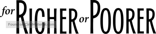 For Richer or Poorer - Logo