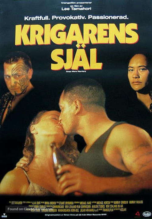 Once Were Warriors - Swedish Movie Poster