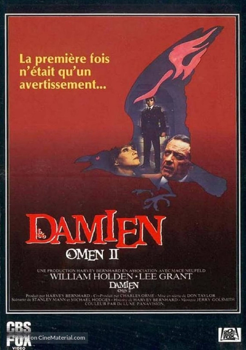 Damien: Omen II - French VHS movie cover