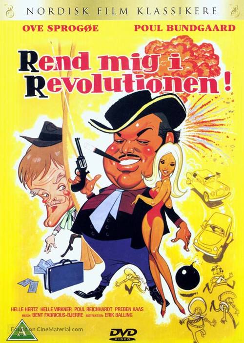 Rend mig i revolutionen - Danish DVD movie cover