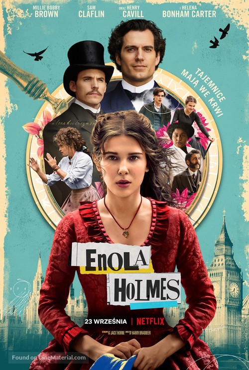 Enola Holmes - Polish Movie Poster