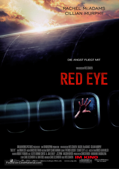 Red Eye - German Movie Poster