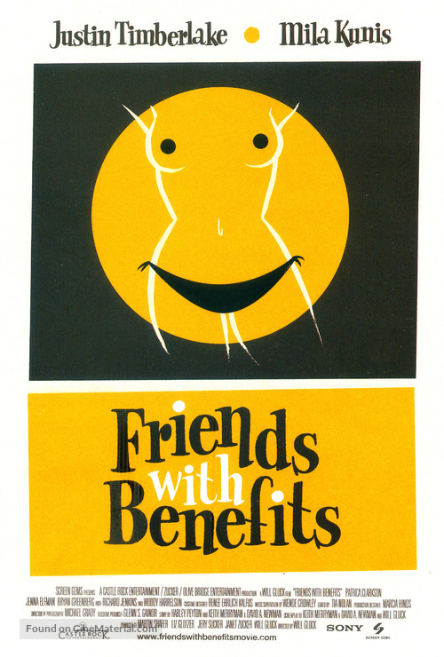 Friends with Benefits - Homage movie poster