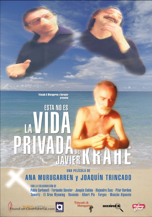 Esta no es la vida privada de Javier Krahe - Spanish poster