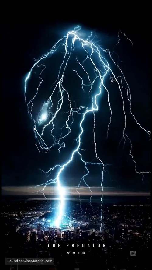The Predator - Advance movie poster