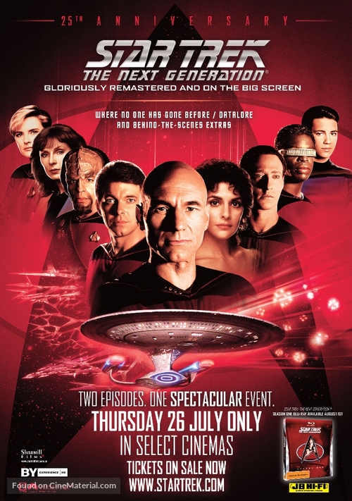 &quot;Star Trek: The Next Generation&quot; - Video release movie poster