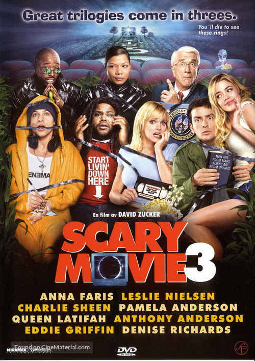 Scary Movie 3 - Swedish DVD movie cover