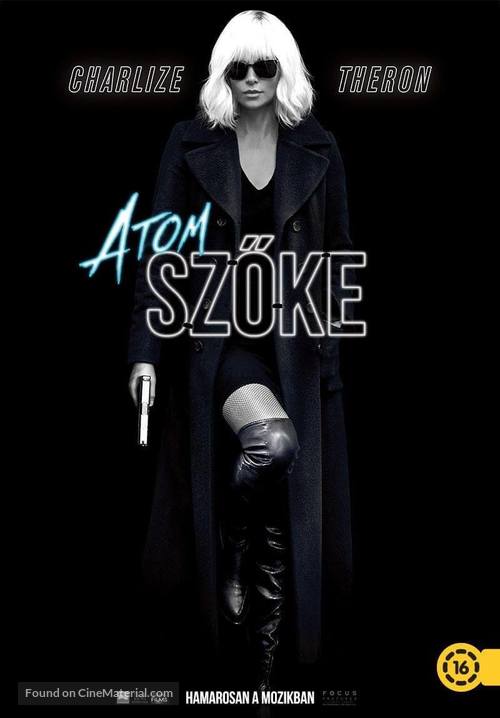 Atomic Blonde - Hungarian Movie Poster