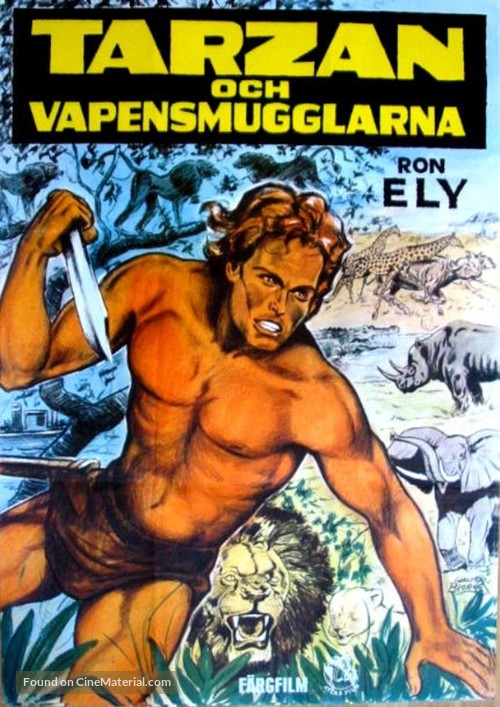 Tarzan and the Perils of Charity Jones - Swedish Movie Poster