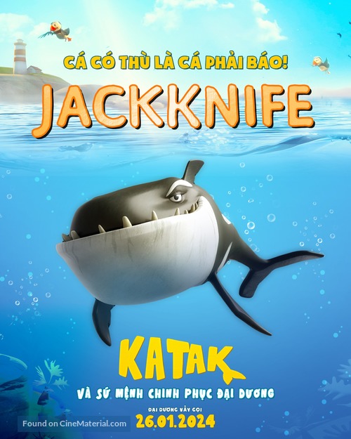 Katak, the Brave Beluga - Vietnamese Movie Poster