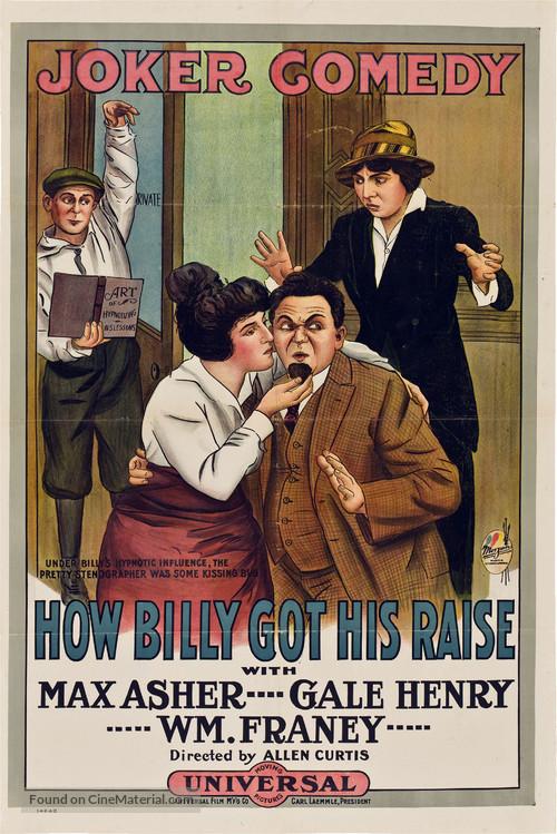 How Billy Got His Raise - Movie Poster