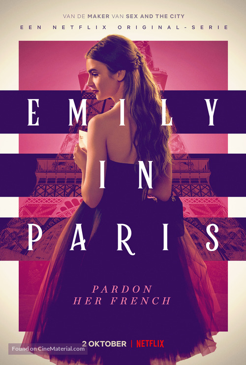 &quot;Emily in Paris&quot; - Dutch Movie Poster