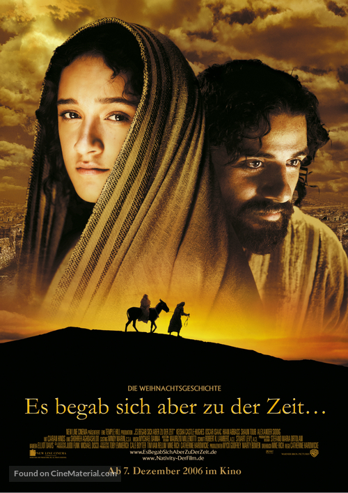 The Nativity Story - German poster